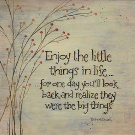 the little things