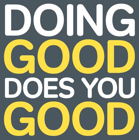 doing good does you good